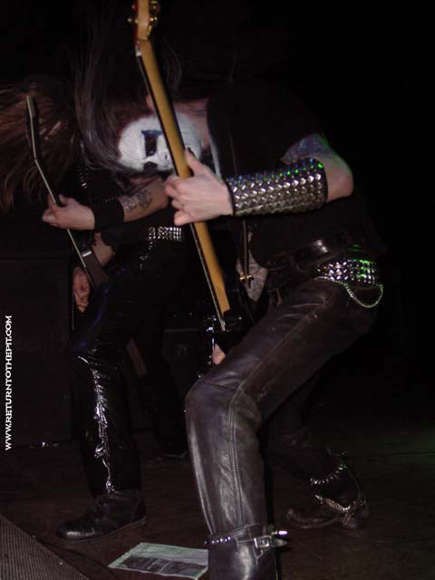 [dark funeral on Apr 5, 2002 at The Palladium (Worcester, MA)]